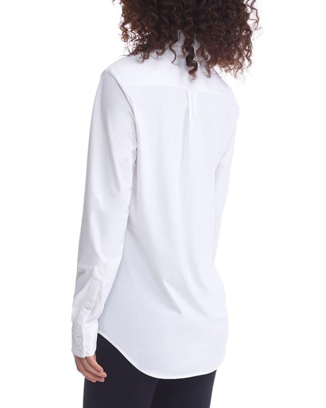Commando White Classic Oversize Button-Up Shirt