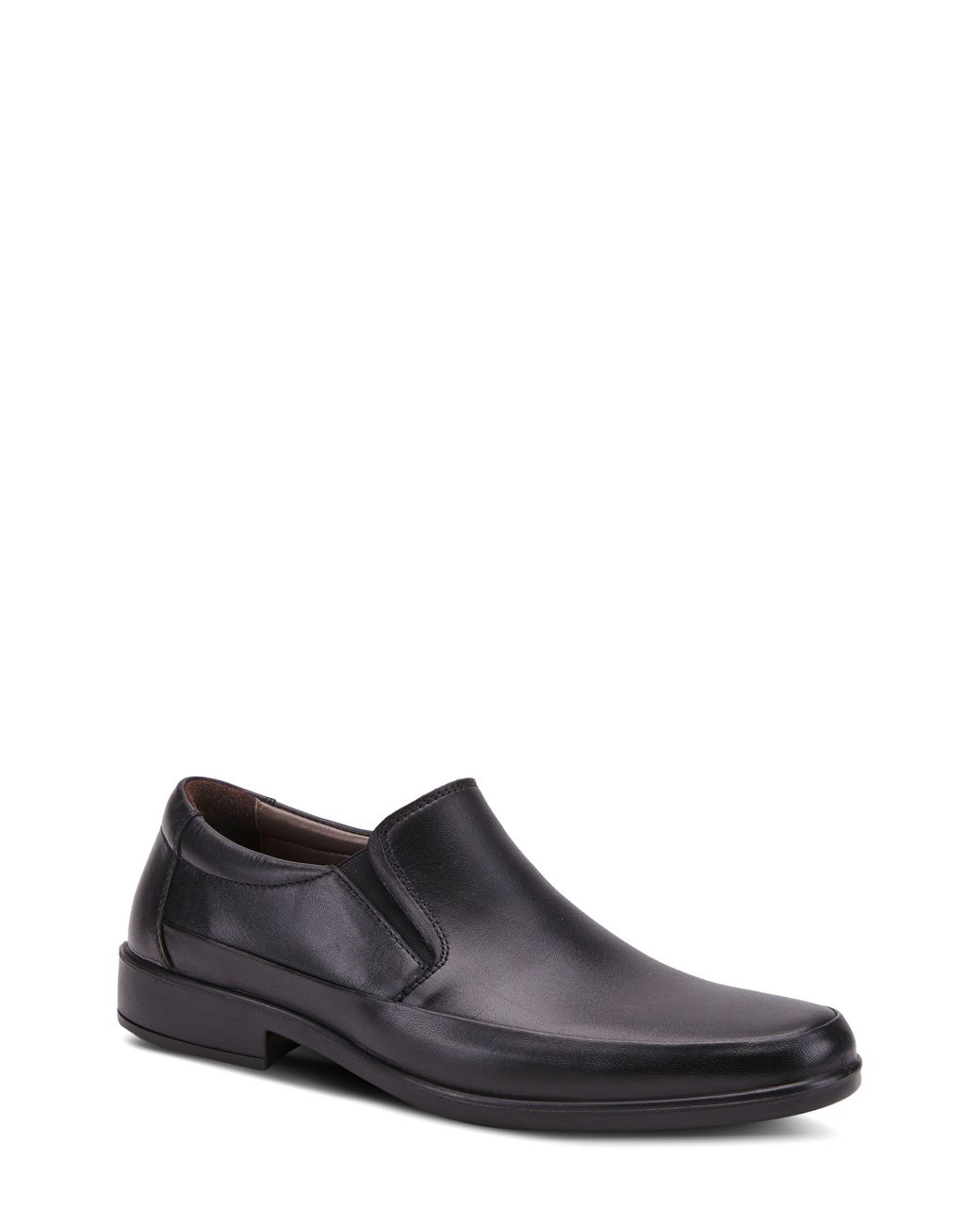 Spring Step Black Felix Leather Loafer for men
