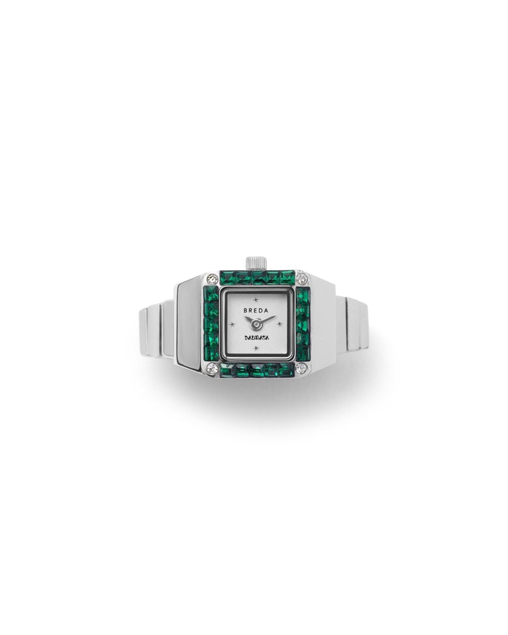 Breda Green X Dalmata Time Ring, 15Mm