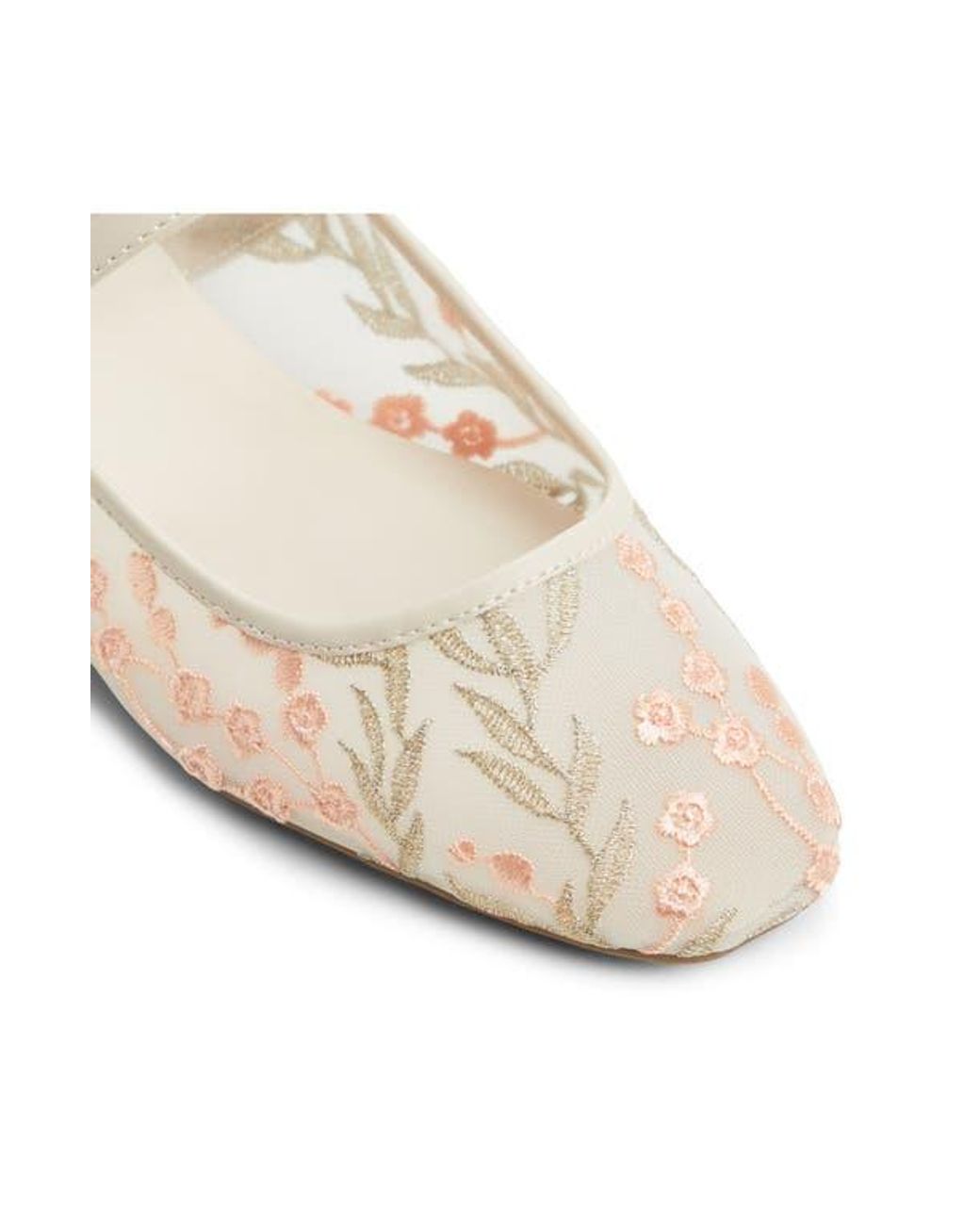 ALDO White Janeyy Mary Jane Flat