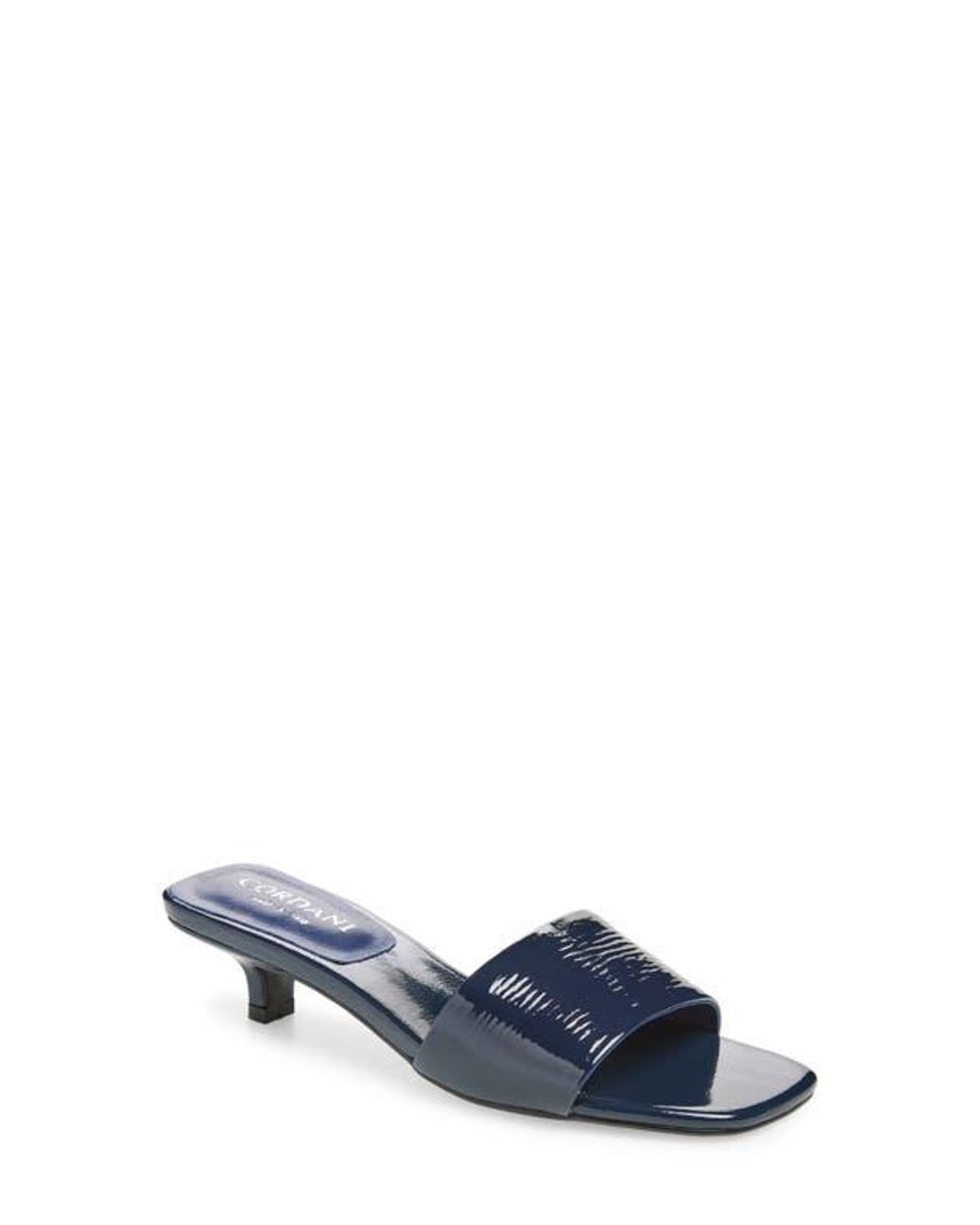 Cordani Neesa Slide Sandal in Blue | Lyst