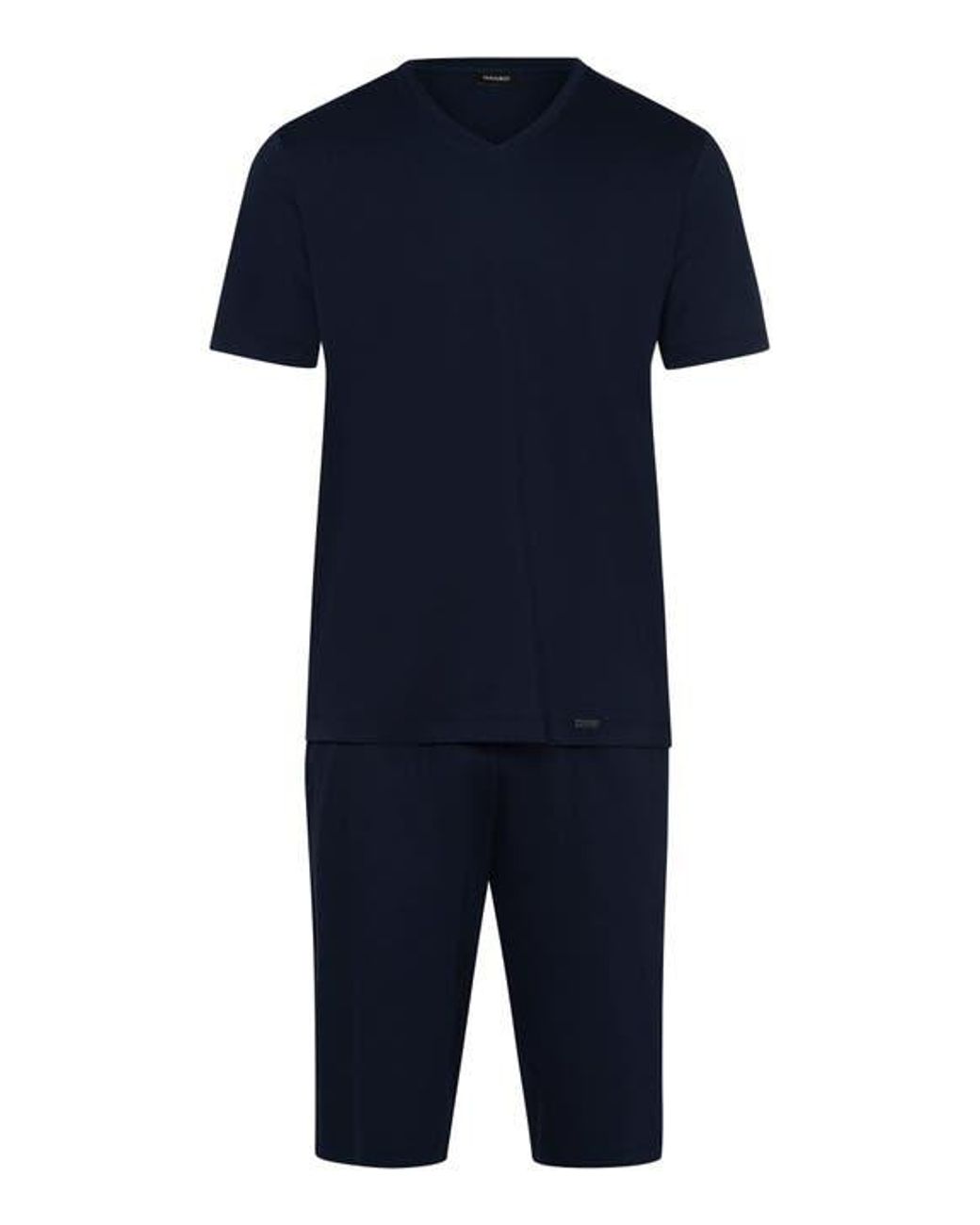 Hanro Blue Night Selection Cotton Pajama Set for men