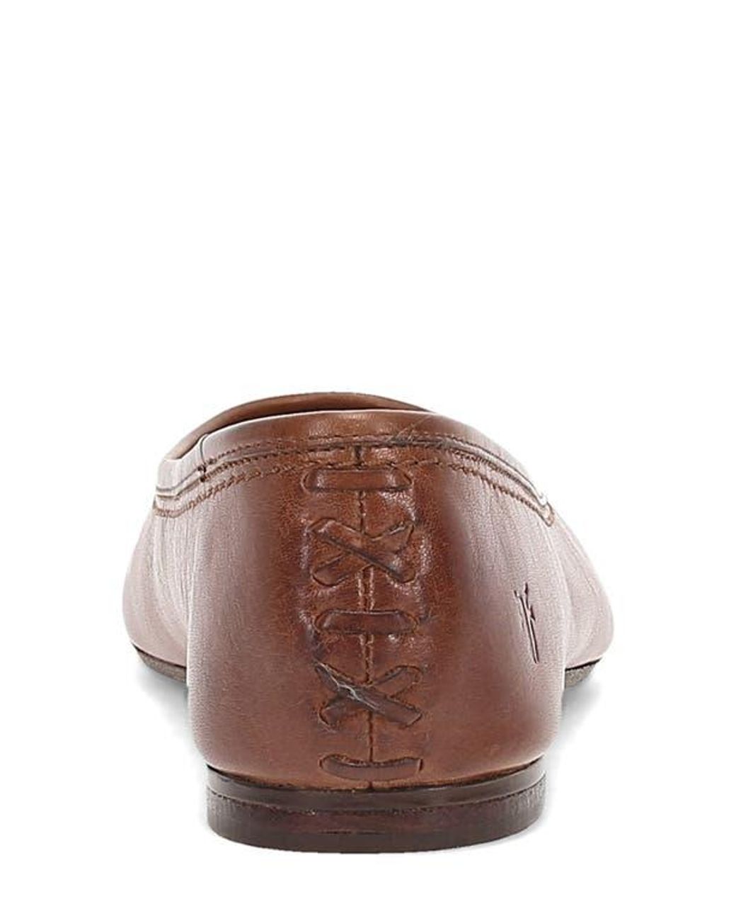 Frye Brown Heather Pointed Toe Flat