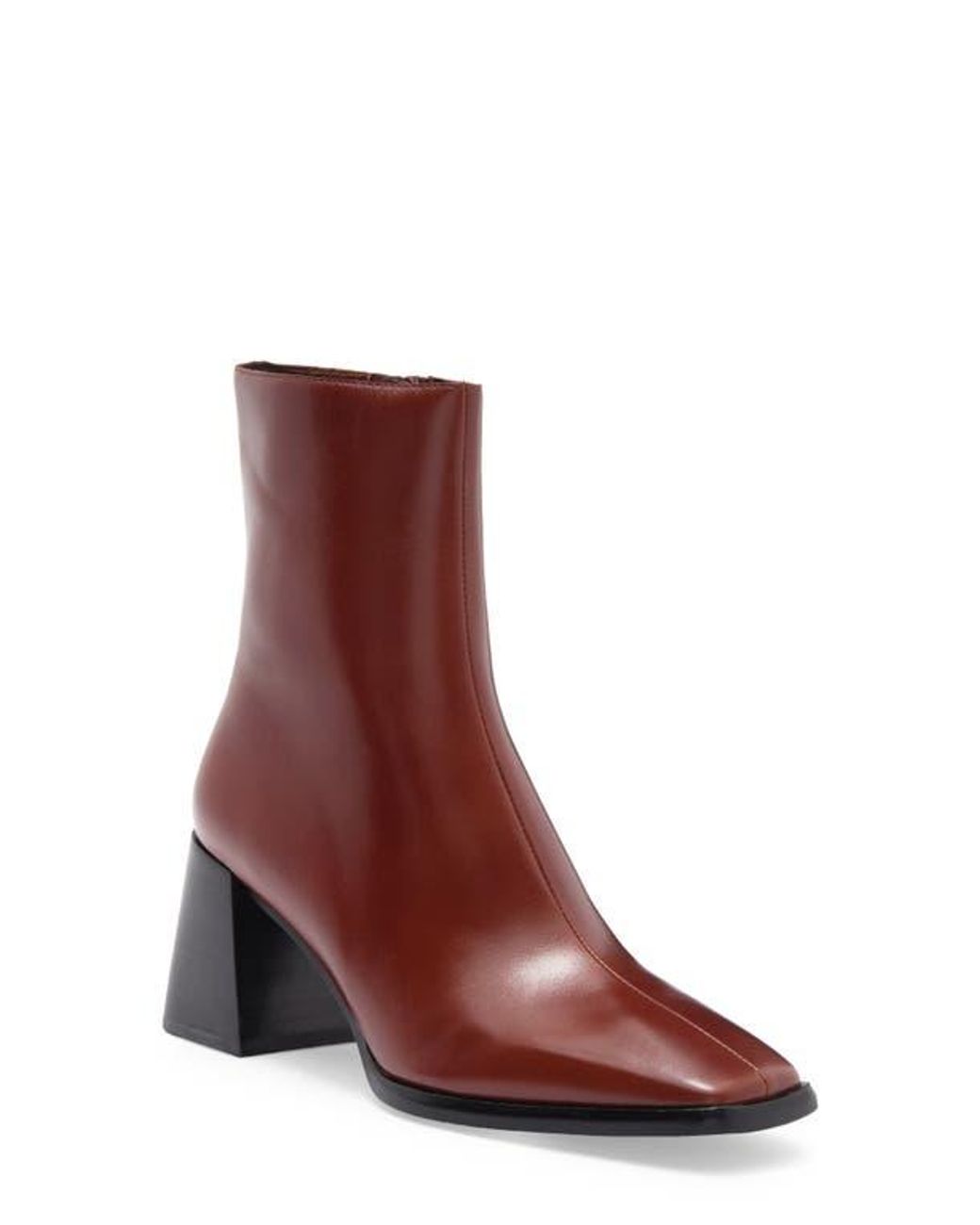 Jeffrey Campbell Sherpal Bootie in Red Lyst