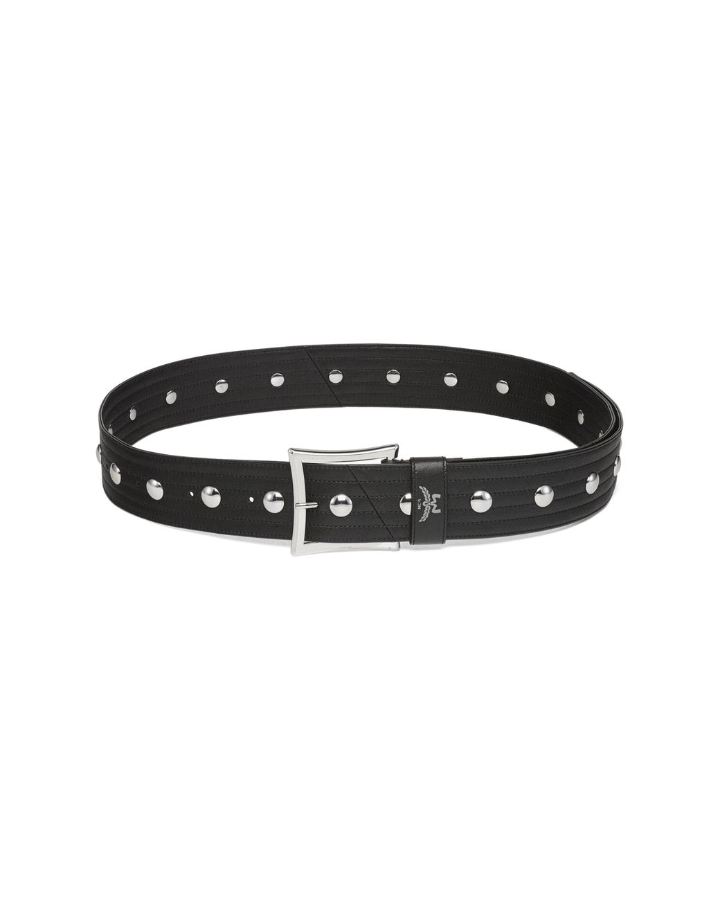 MCM White Aren 2 Belt for men