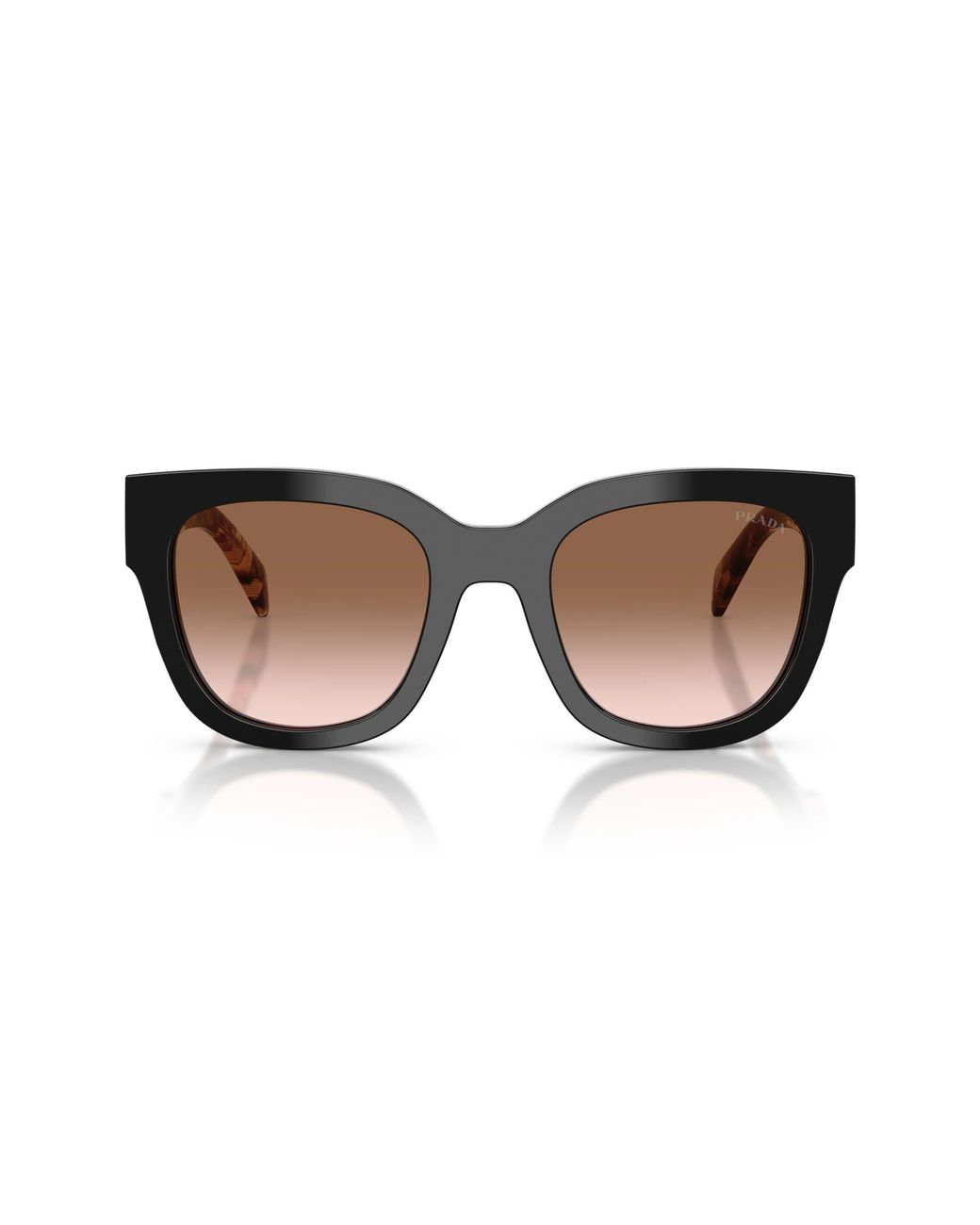 Prada Brown 53Mm Square Sunglasses