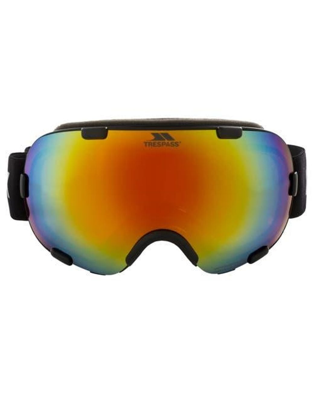 Trespass Yellow Elba Dlx Ski Goggles