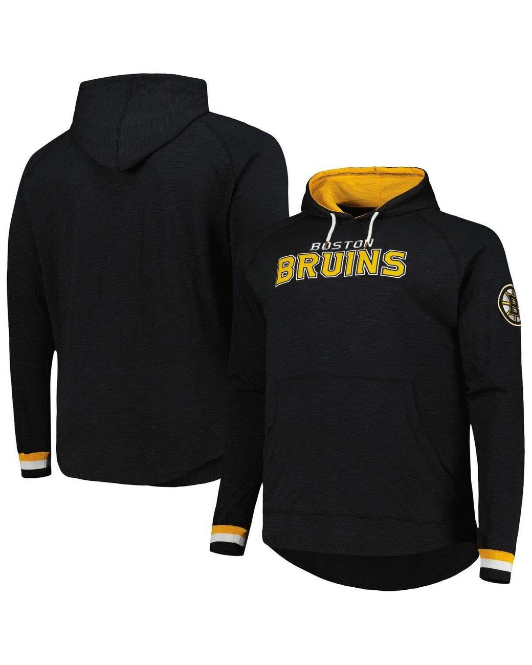 Mitchell & Ness Boston Bruins Big & Tall Legendary Raglan Pullover