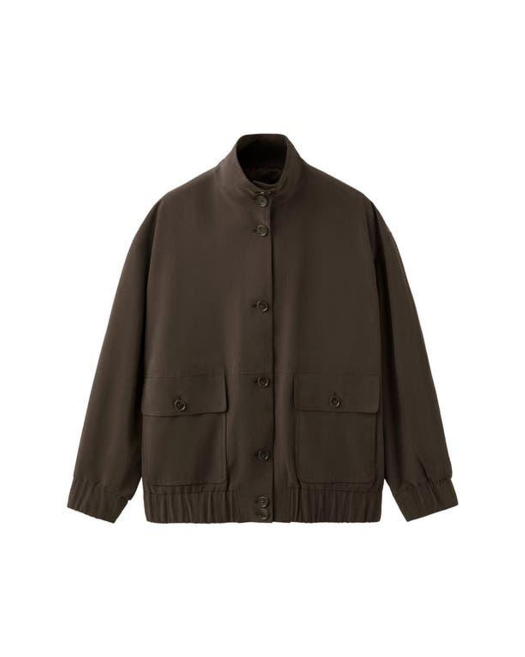 Mango Brown Oversize Jacket