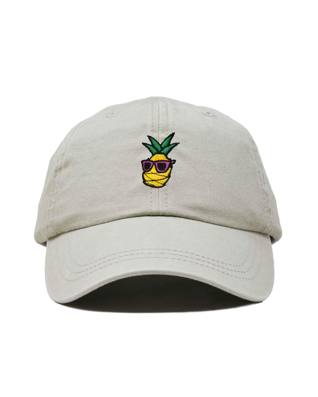 Alix Gray Pineapple Embroidered Dad Hat for men