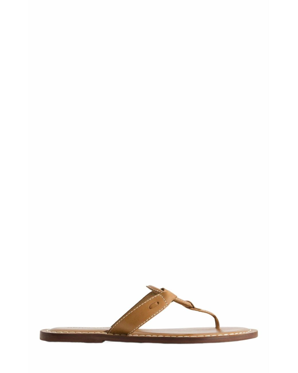 Bernardo Brown Matrix 2 Thong Sandal