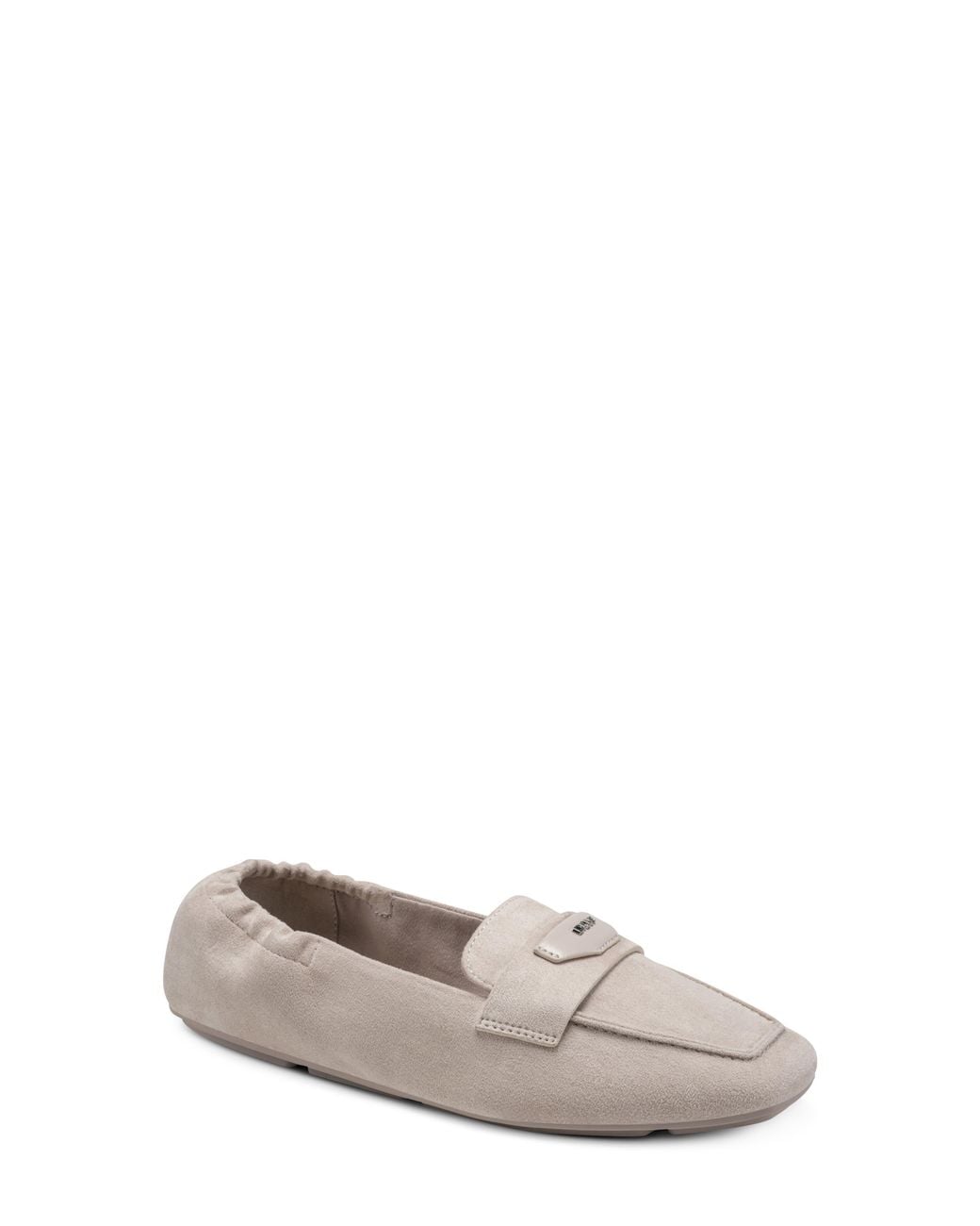 DKNY White Delmar Loafer