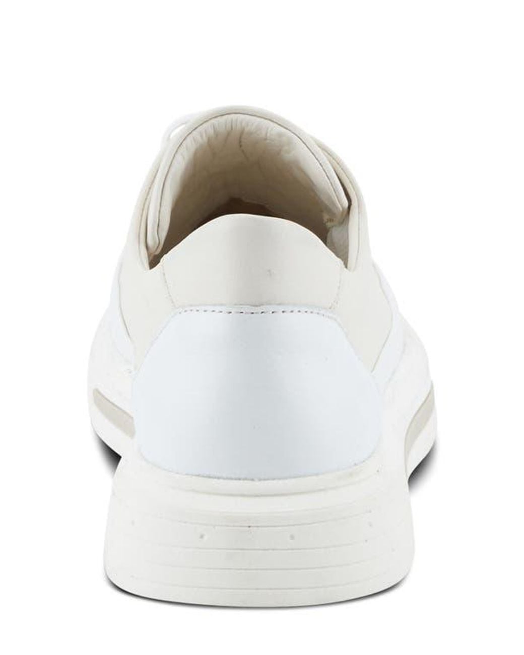 Spring Step White Dune Platform Sneaker