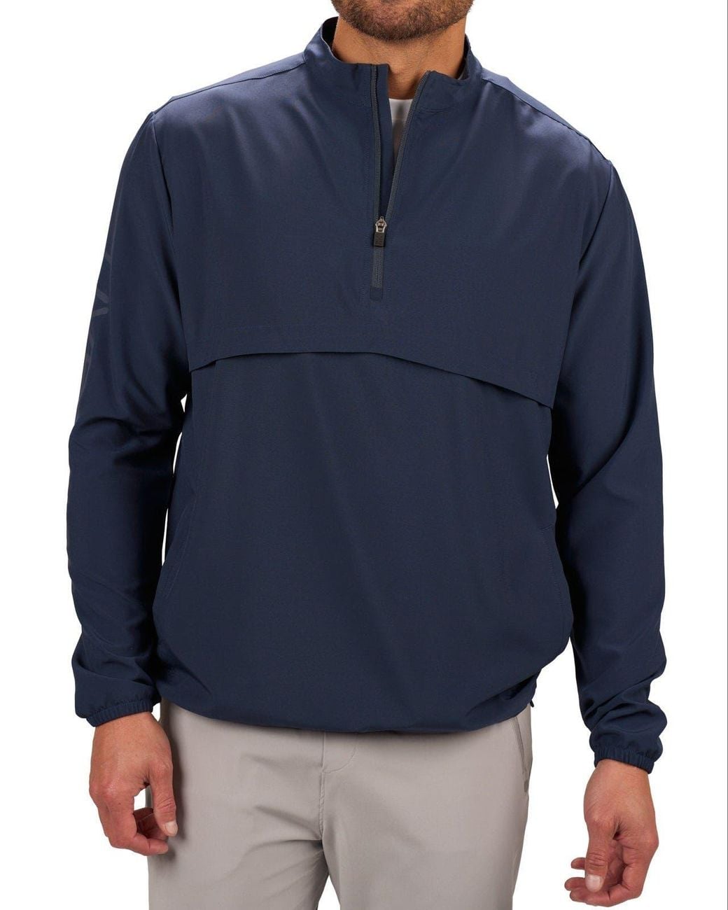 Black Clover Blue Player Quarter Zip for men