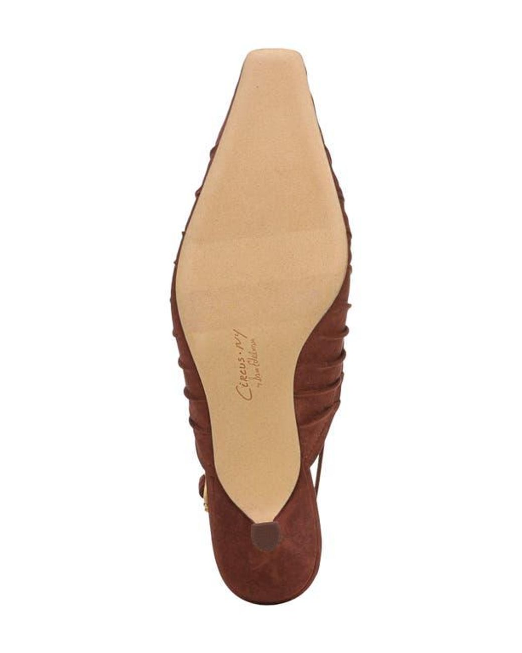 Circus by Sam Edelman Brown Katia Slingback Pump