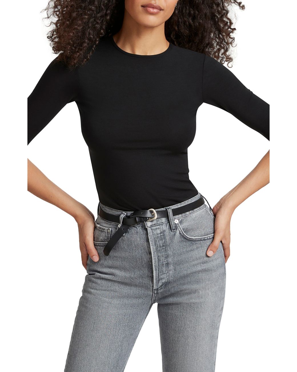 MARCELLA Black Frankie Top