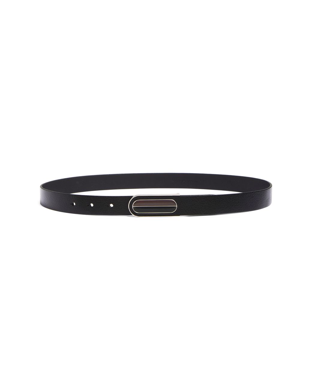 Rag & Bone Black Lenox Leather Belt