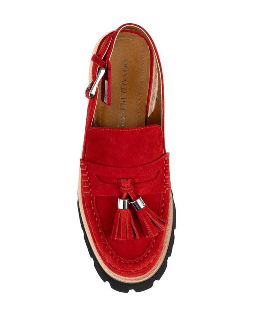 Donald J Pliner Marsha 2 Slingback Loafer in Red | Lyst display picture 3