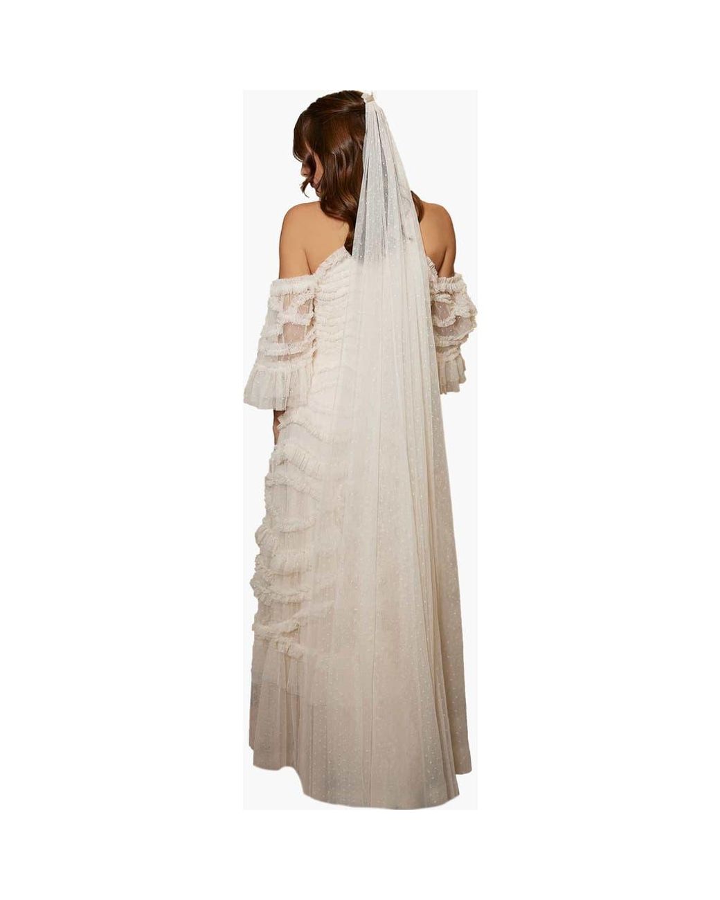 Needle & Thread Natural Kisses Long Veil