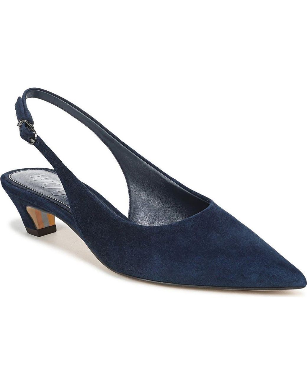 Sam Edelman Blue Finch Slingback Pointed Toe Pump