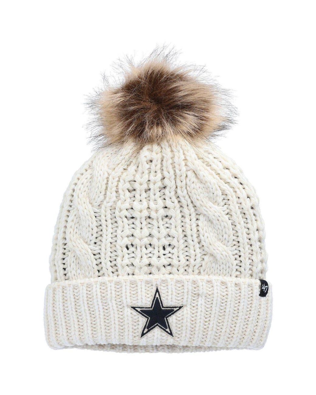 '47 Dallas Cowboys Meeko Cuffed Knit Hat With Pom At Nordstrom in