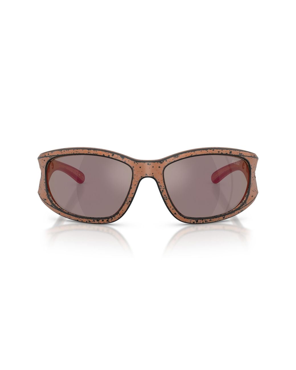 DIESEL Multicolor Dl3012U 61Mm Mirrored Rectangular Sunglasses