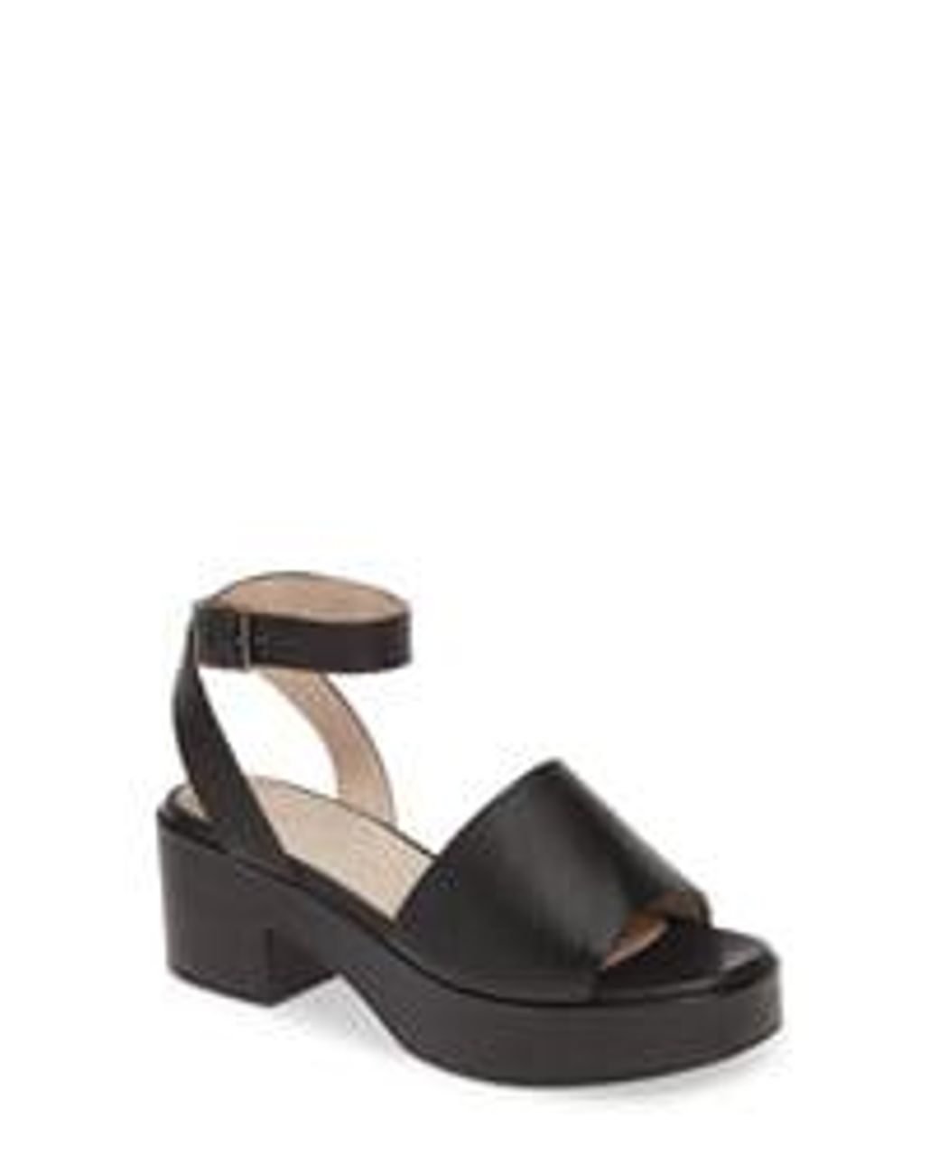 calming influence platform sandal