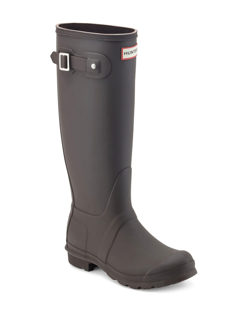Hunter Brown Original Tall Waterproof Rain Boot