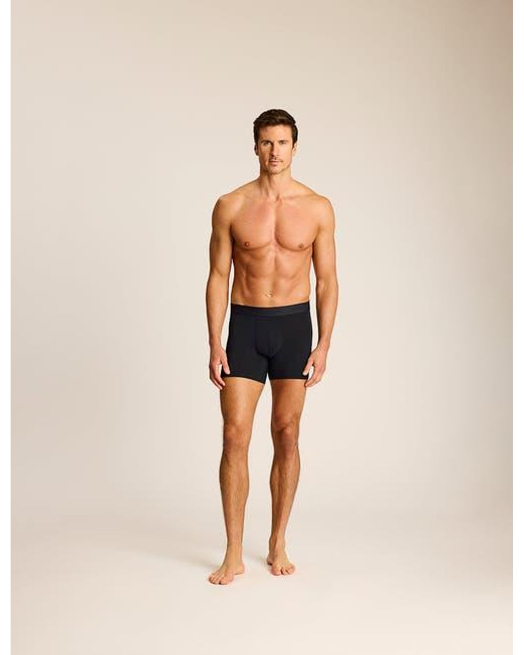 Commando Blue Essential Modal Modern Fit Boxer Brief for men
