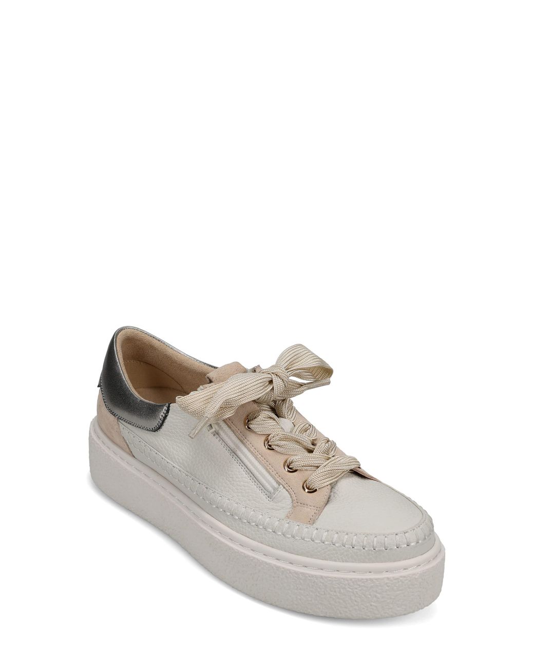 Vaneli White Yoga Platform Sneaker
