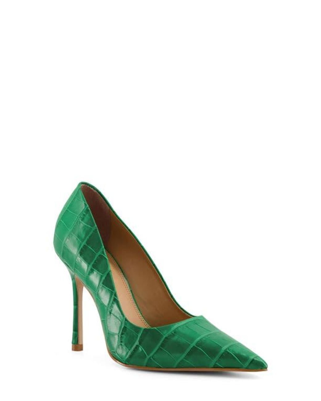 Dune Green Bento Pointed Toe Pump