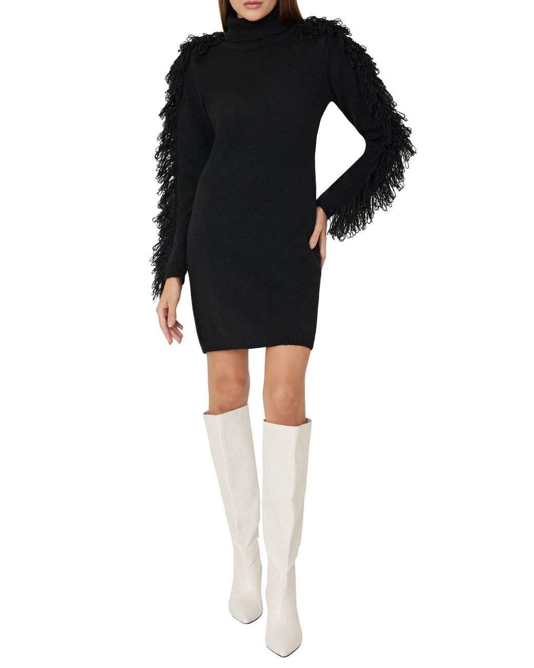 Milly top fringe dress