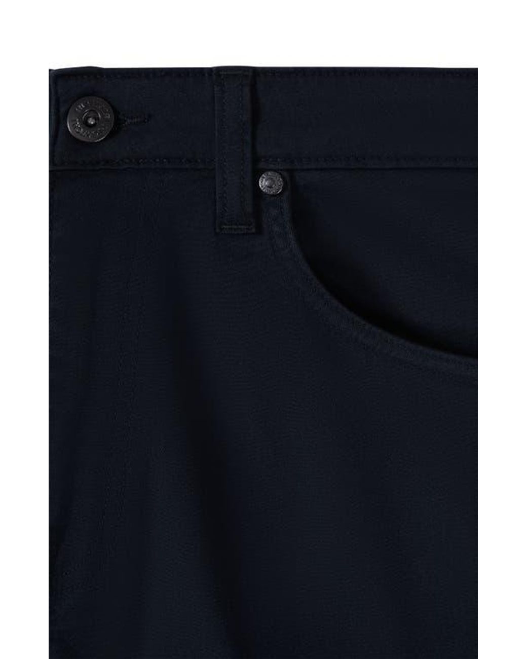 Bugatchi Blue Stretch Cotton Pants for men