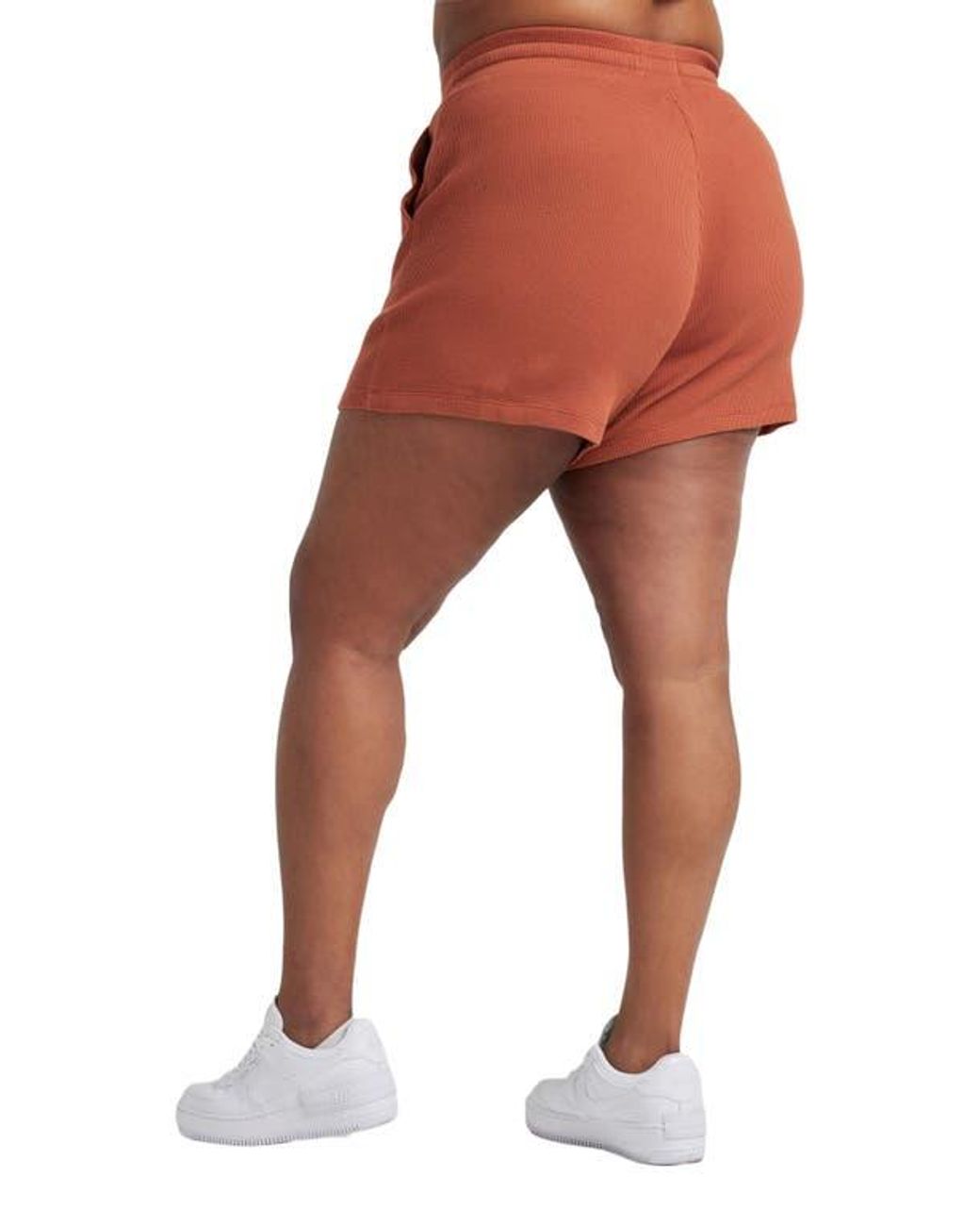 Losano Orange Organic Cotton Drawstring Short