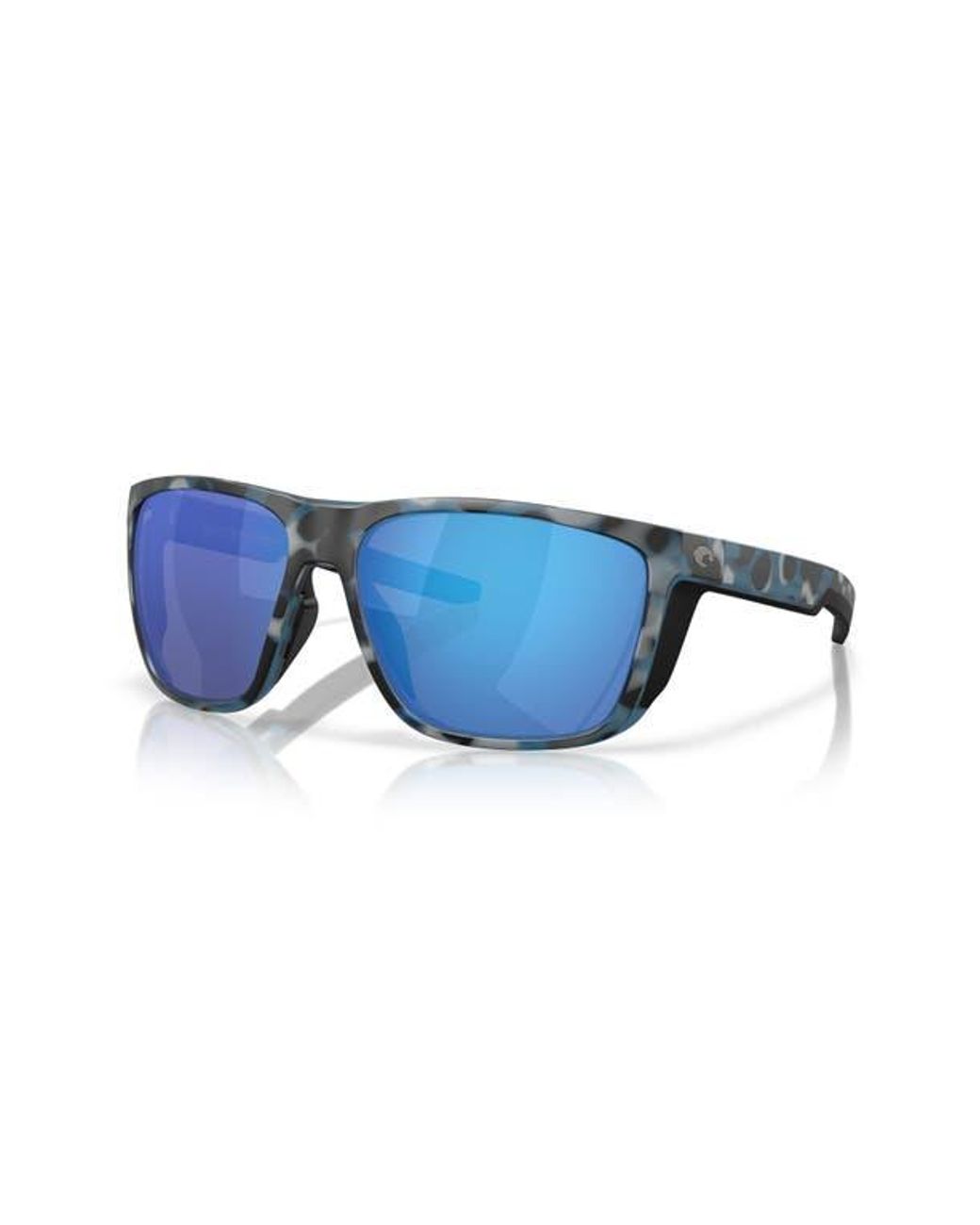 Costa Del Mar Blue Ferg 62Mm Polarized Mirrored Pillow Sunglasses for men