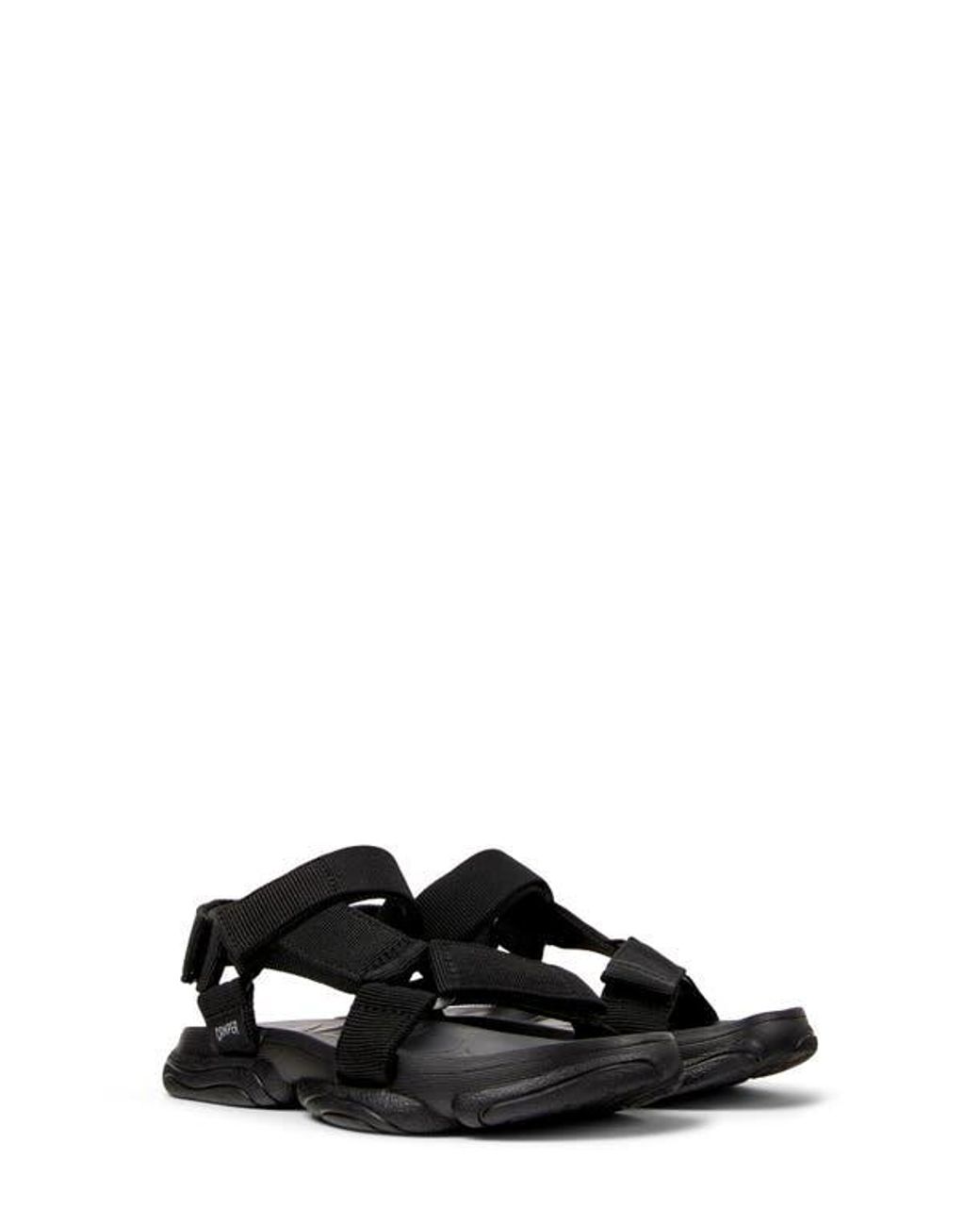 Camper Black Karst Sandal