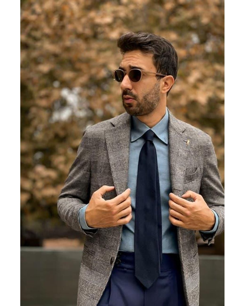 Elizabetta Blue Cavour for men