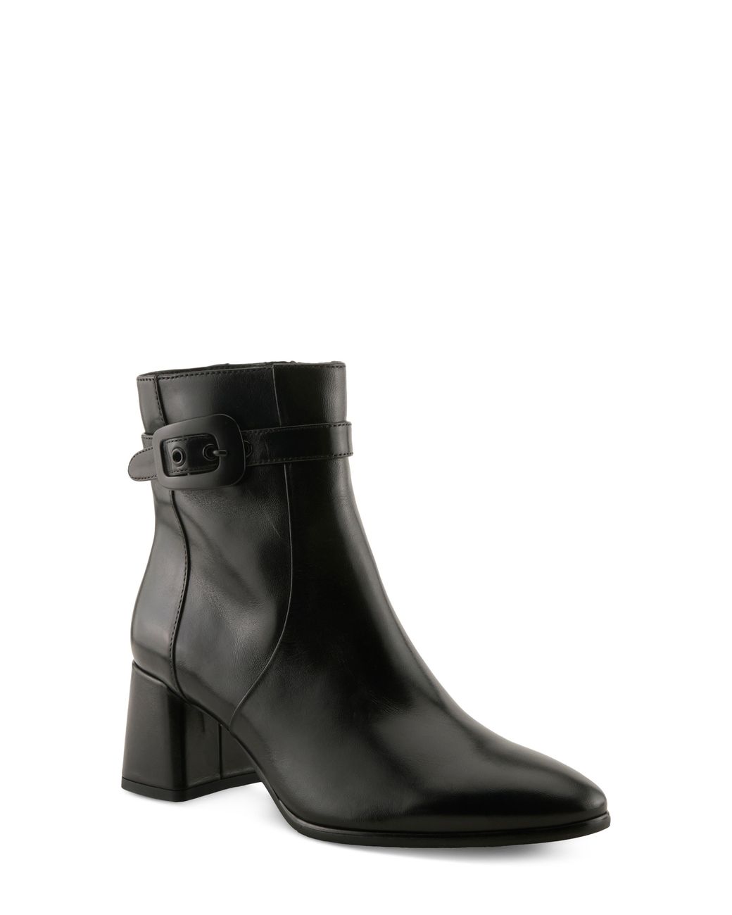 Spring Step Black Velloria Leather Bootie