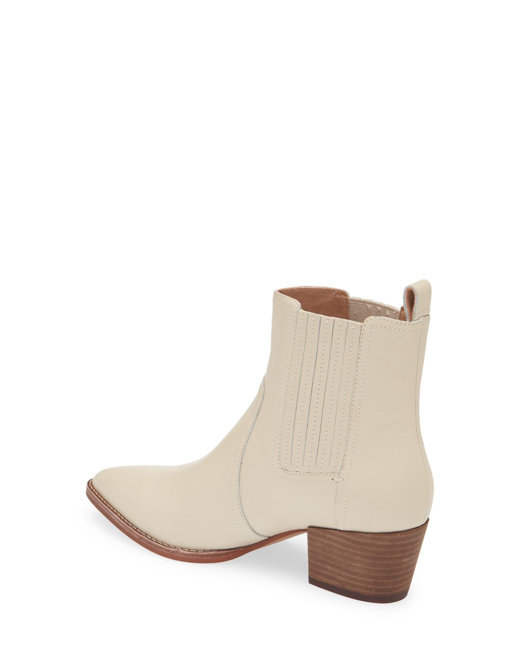 Madewell The Western Ankle Boot in Natural Lyst