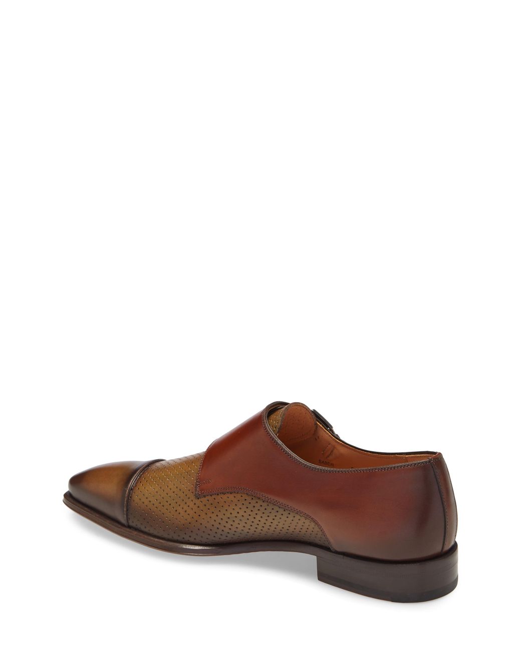 mezlan double monk strap shoes