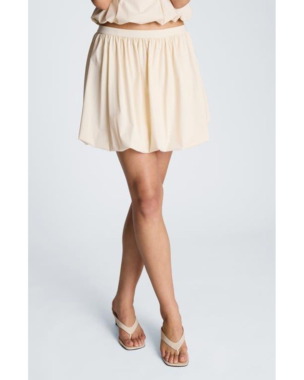 Kenneth Cole Natural Bubble Miniskirt