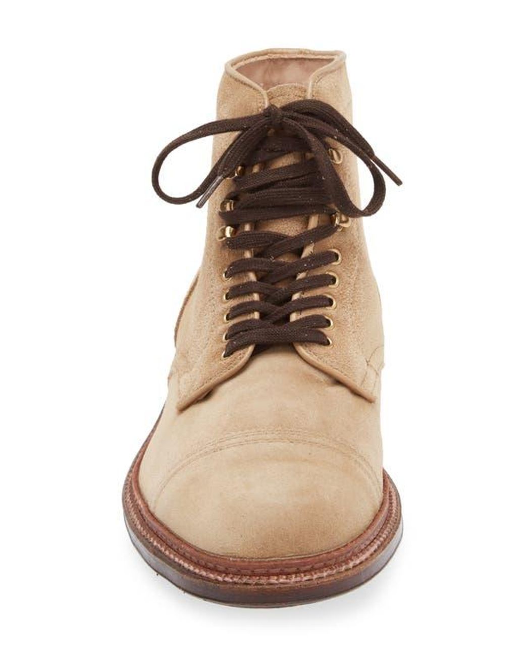 Alden Brown Blucher Boot for men