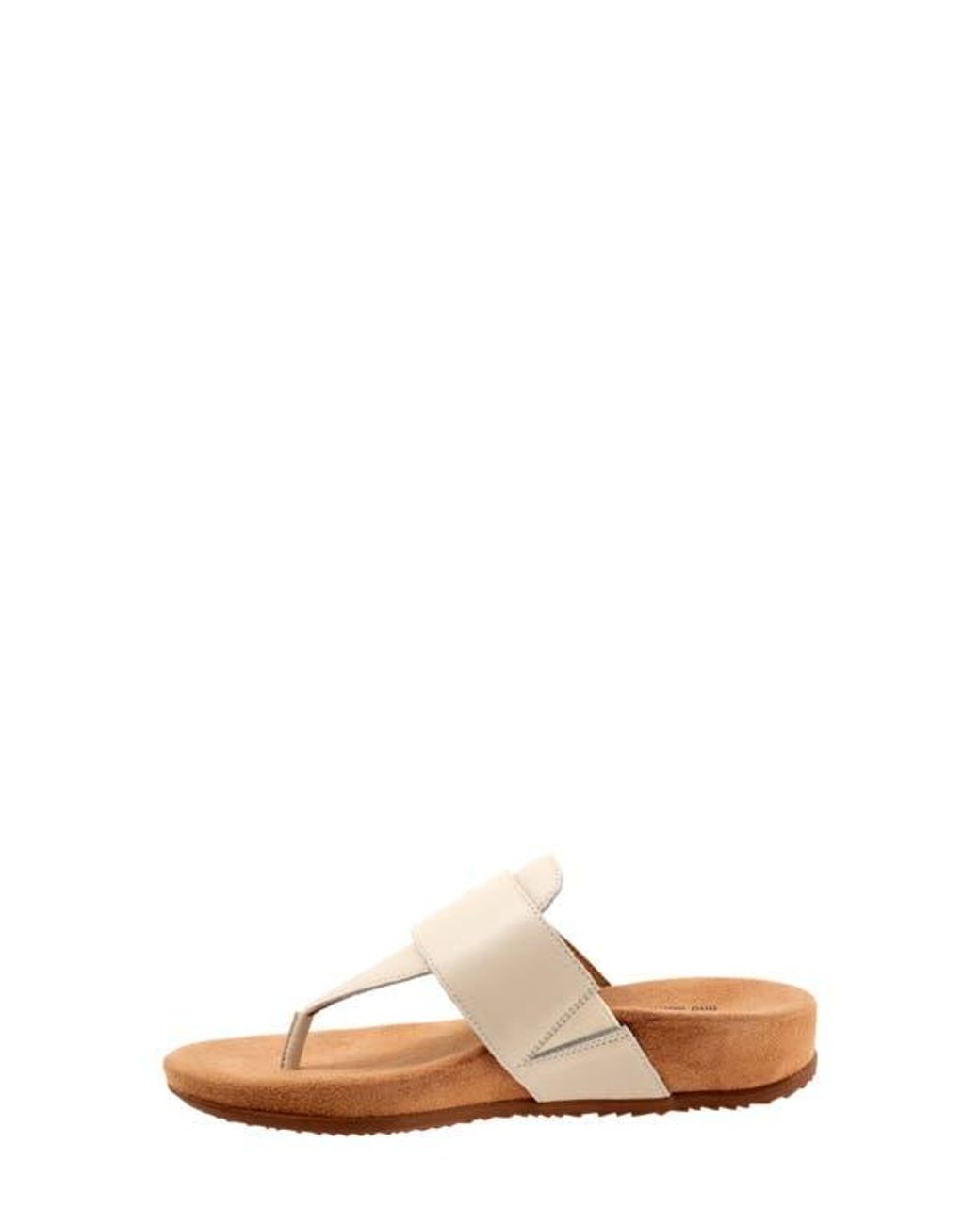 Softwalk® Natural Belize T-Strap Sandal
