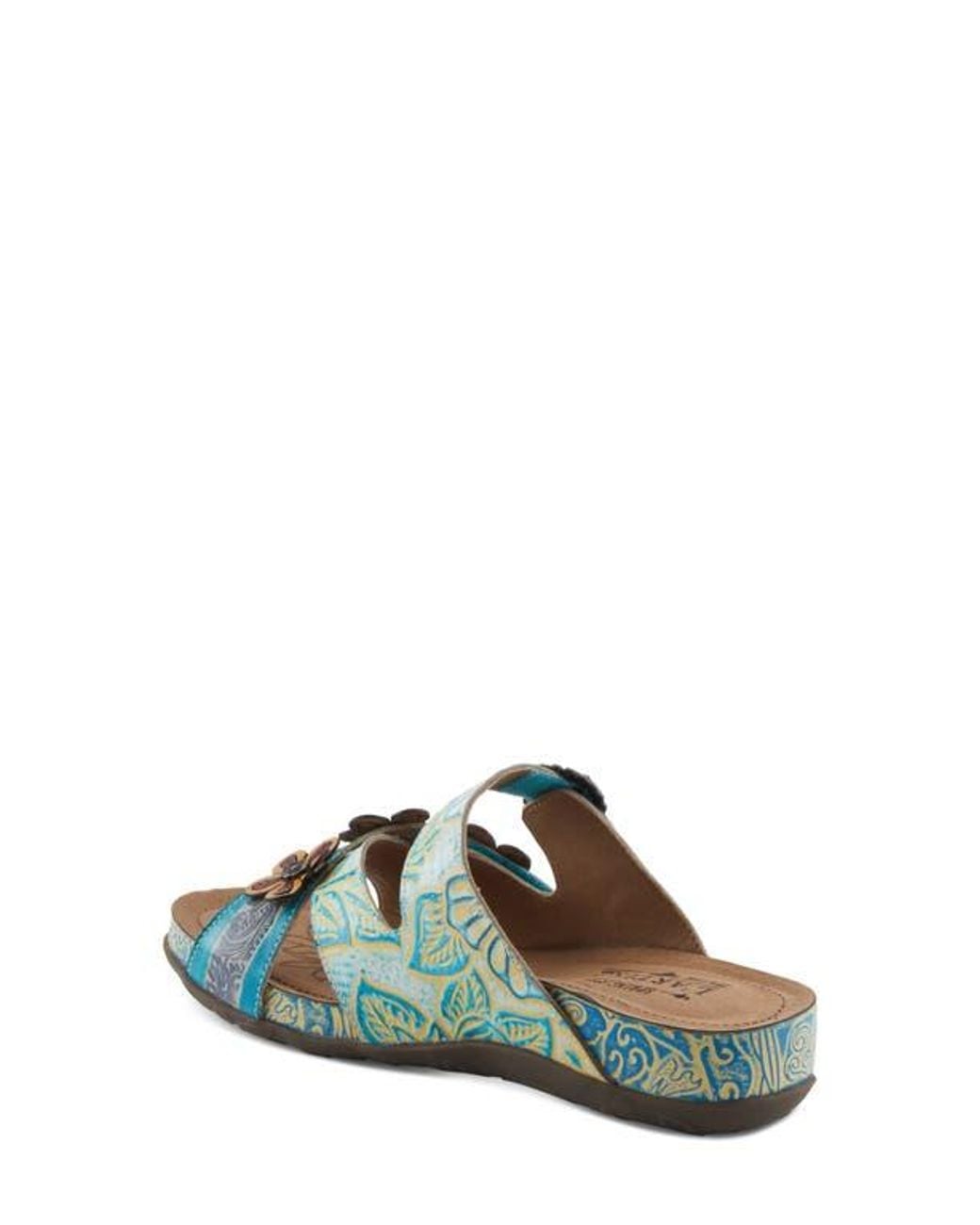 Spring Step Caelana Sandal in Blue | Lyst