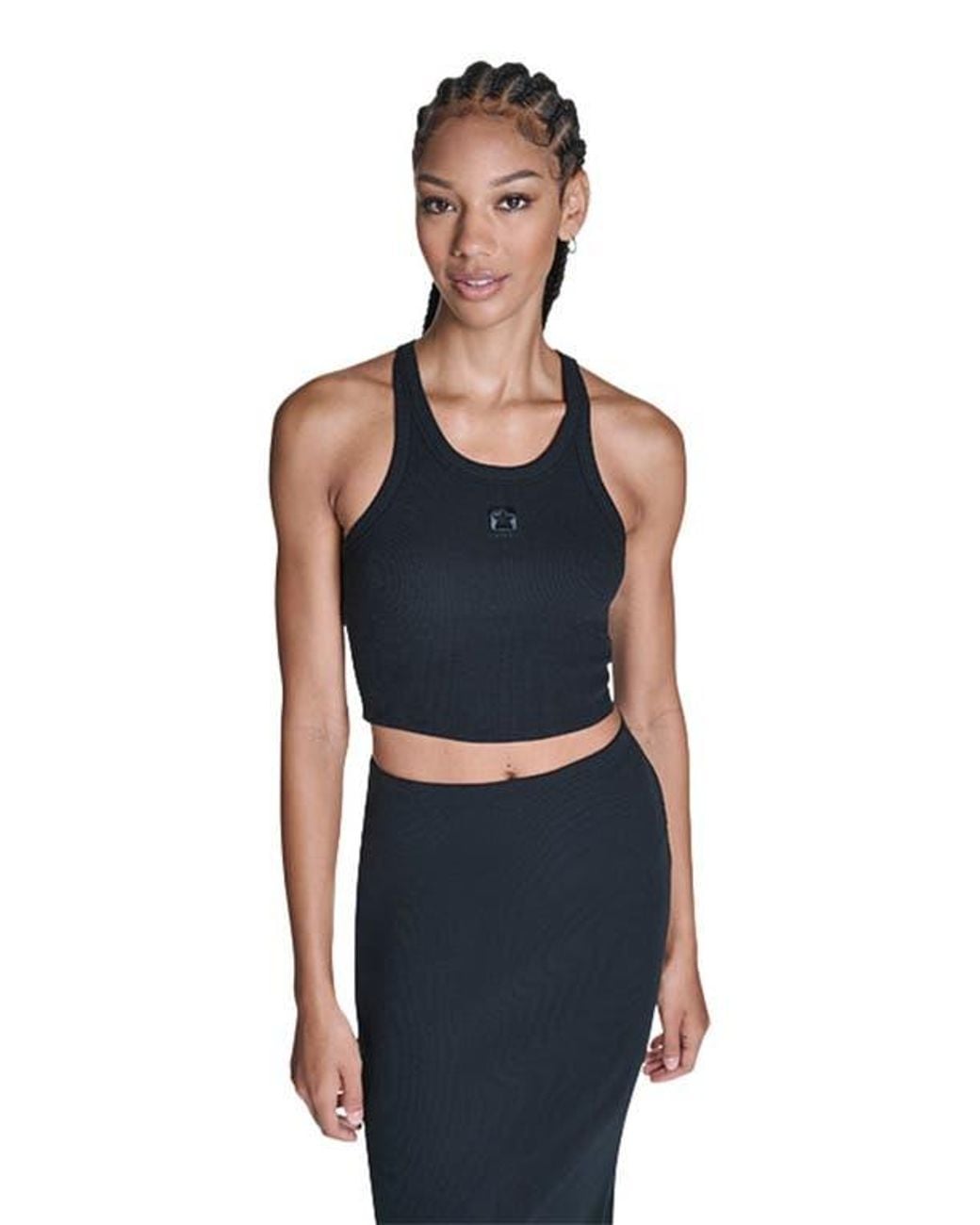 Converse Blue Box Star Cropped Tank
