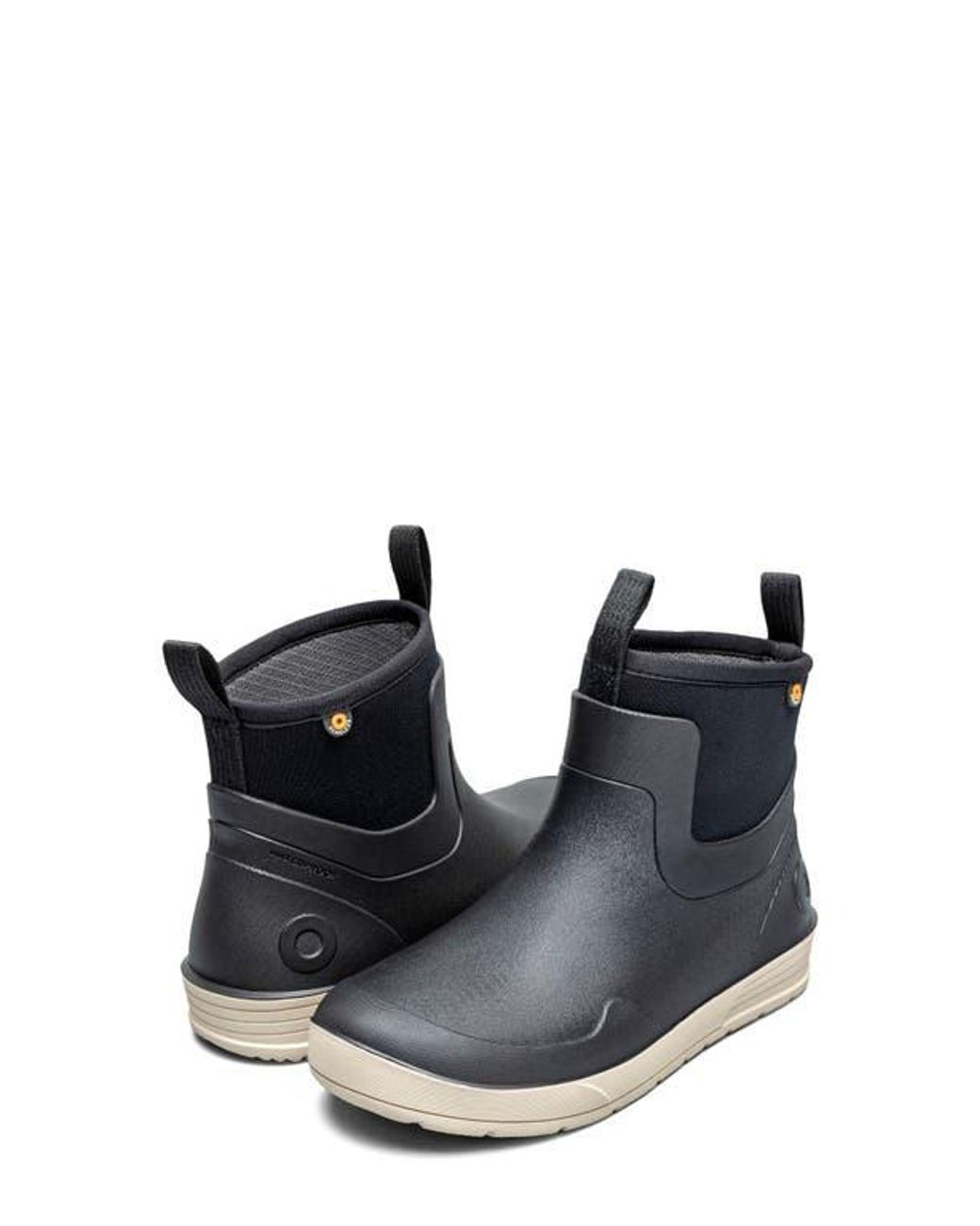 Bogs Rockaway Seamless Waterproof Chelsea Rain Boot in Black | Lyst