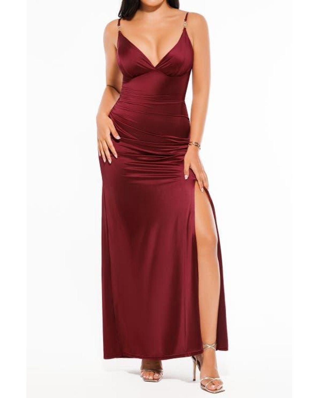 knee length dresses for ladies TA3 Vixen Corset Maxi Dress - Pilates Cat - XXS main image 1