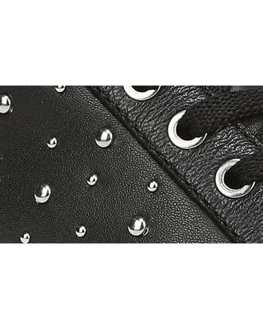 Naturalizer Black Morrison Stud Sneaker