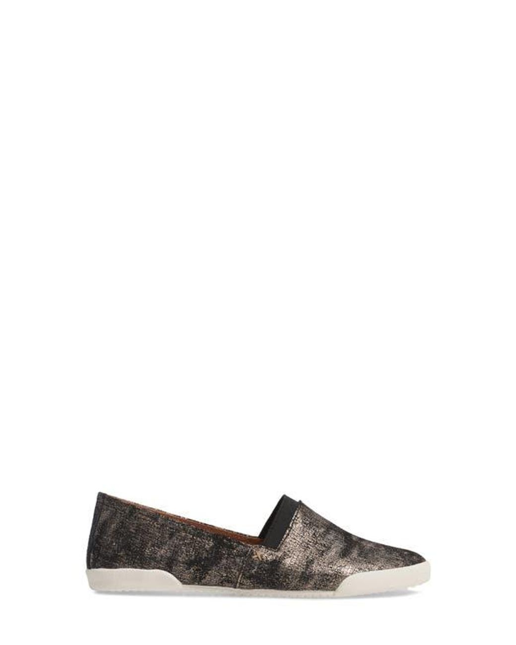 Frye Melanie Slip On Flat in Black Lyst