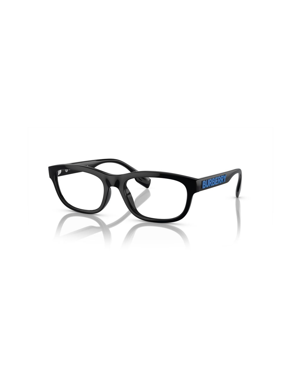 Burberry Black 56Mm Irregular Optical Glasses for men